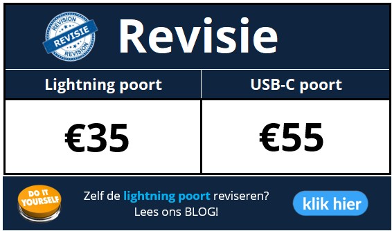 iPhone oplaadpoort schoonmaken (revisie) - 30minutes-repair.nl