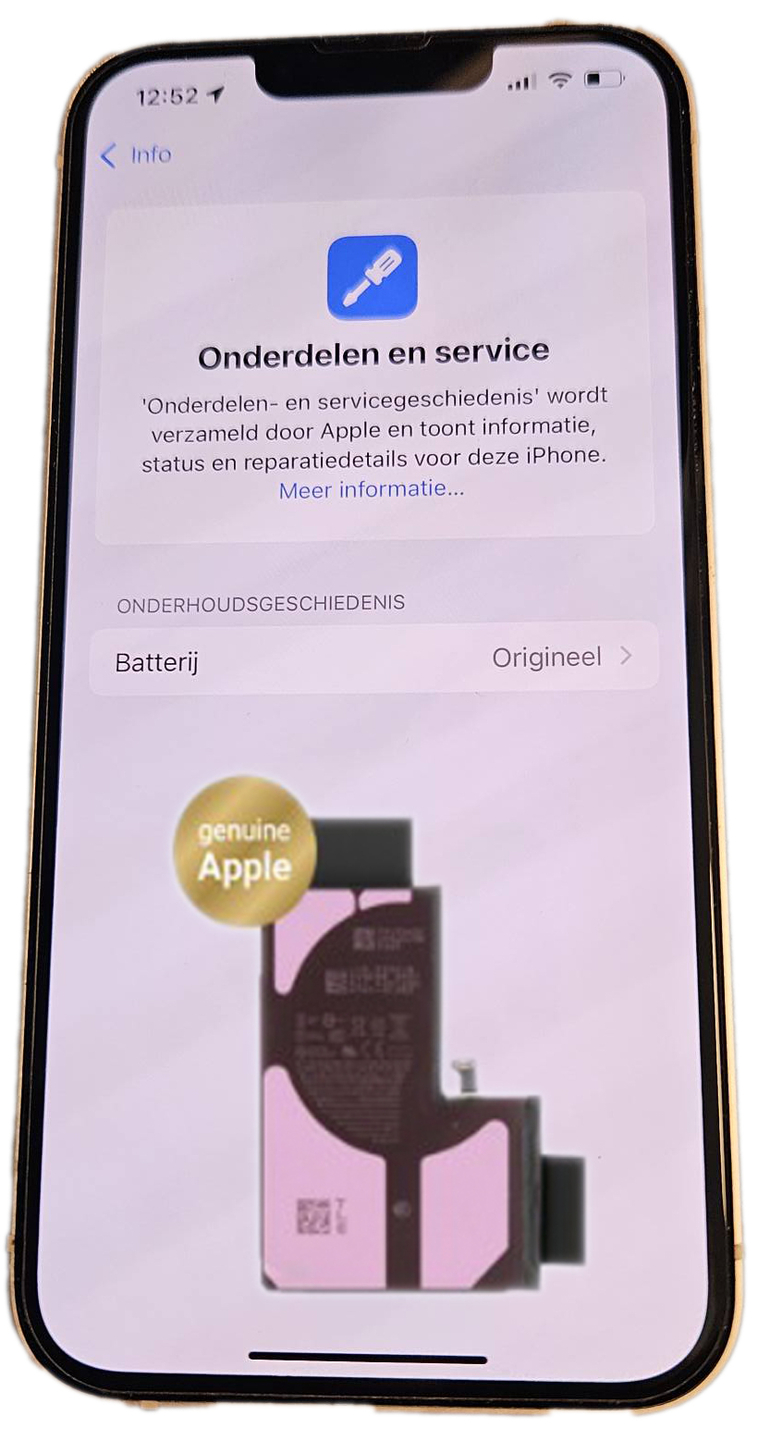 Originele Apple batterijen vanaf de iPhone 12 - 30minutes-repair.nl