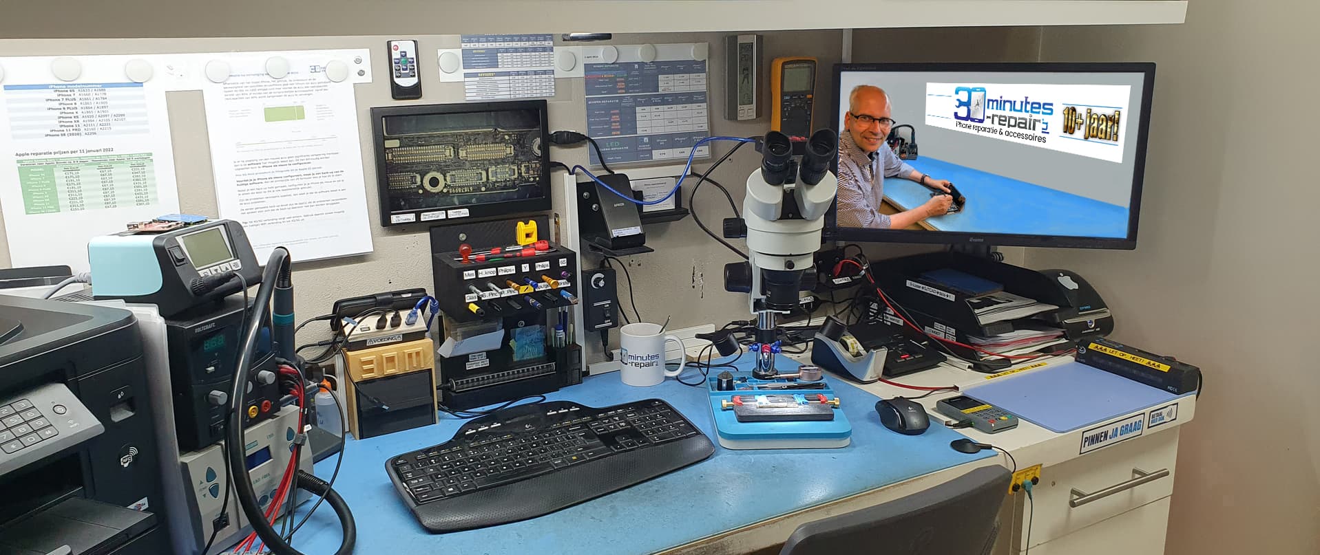 iPhone reparatie atelier regio Deventer, Zutphen en Apeldoorn - 30minutes-repair - Peter Meijer eigenaar