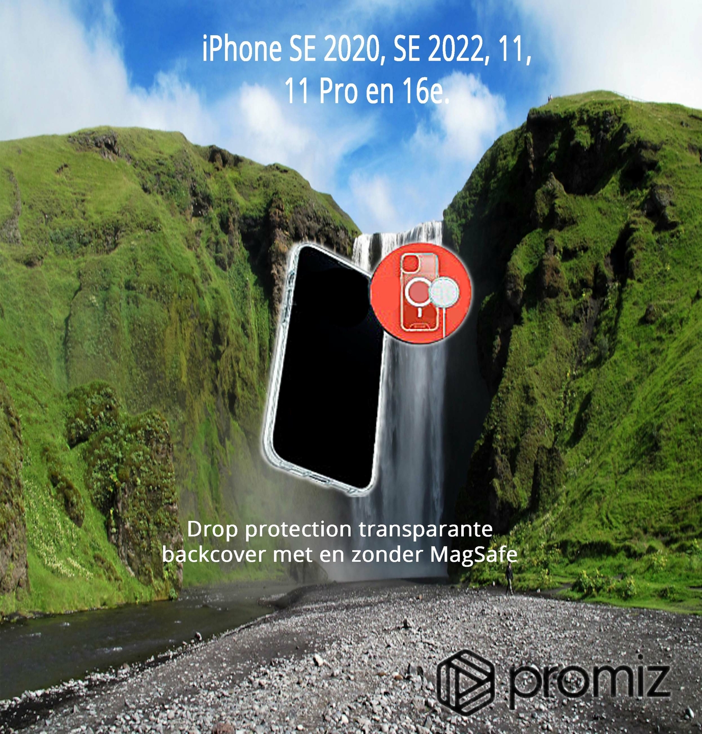 promiz Drop protection backcover - 10+ jaar dé iPhone reparatiespecialist in Deventer - 30minutes-repair.nl