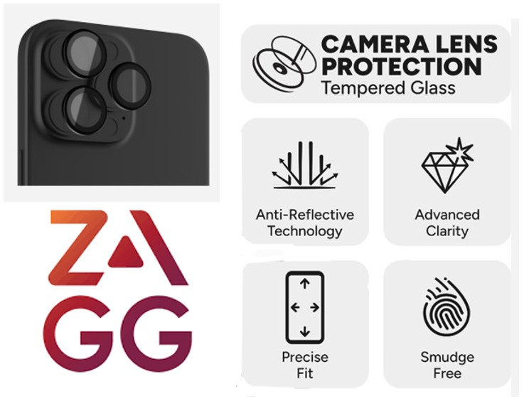 ZAGG cameraglas bescherming - 30minutes-repair.nl