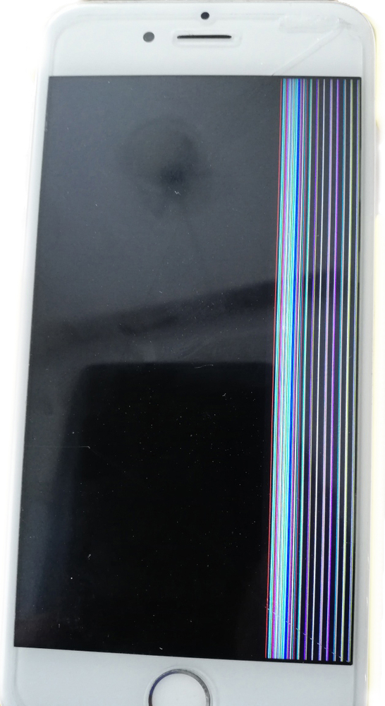 Gebroken iPhone LCD