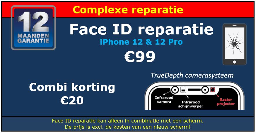 Combi reparatie Face ID