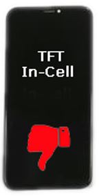 TFT In-Cell iPhone X scherm